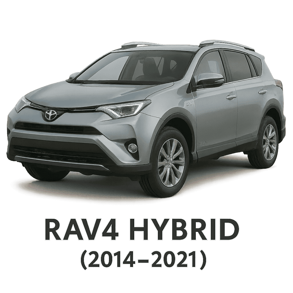 Toyota RAV4 Hybrid modelo 2014 a 2021 compatible con baterías EcoVolt