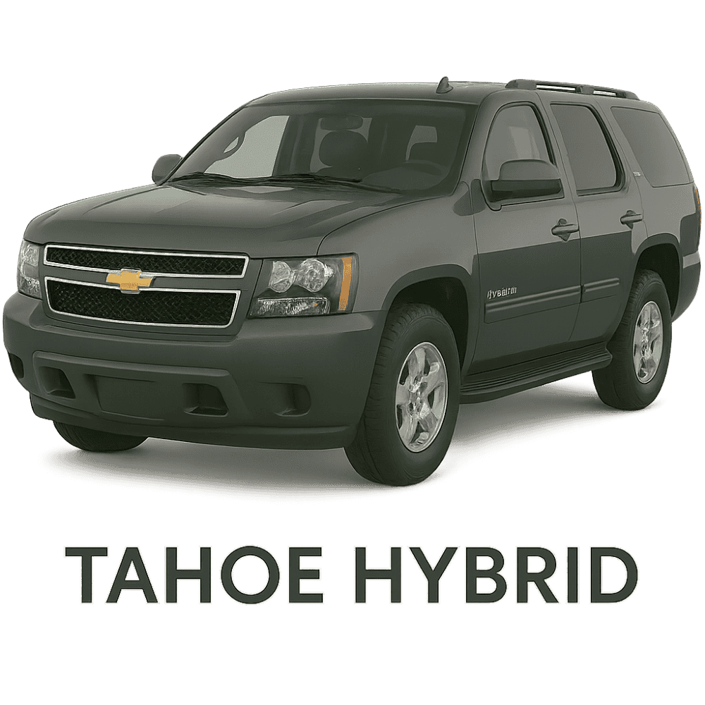 Chevrolet Tahoe Hybrid con batería compatible de EcoVolt